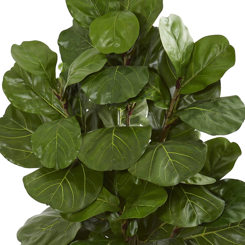6.5ft. Fiddle Leaf Artificial Tree with Decorative Planter