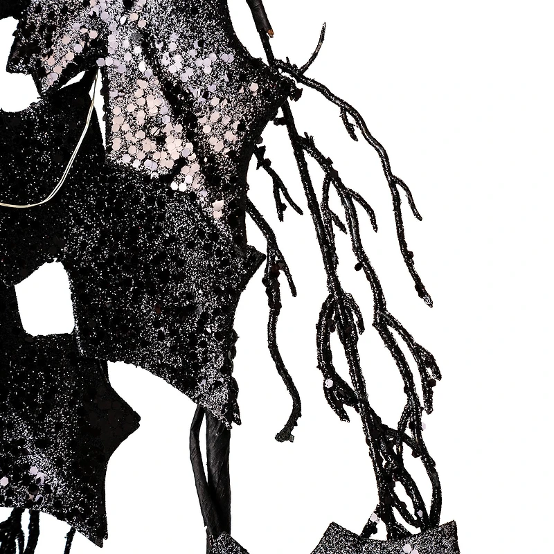 Glitzhome® 6ft. Lighted Halloween Bat Garland