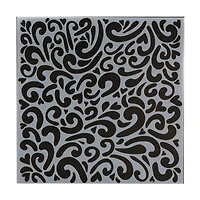 The Crafter's Workshop Heart Swirls Stencil, 6" x 6"