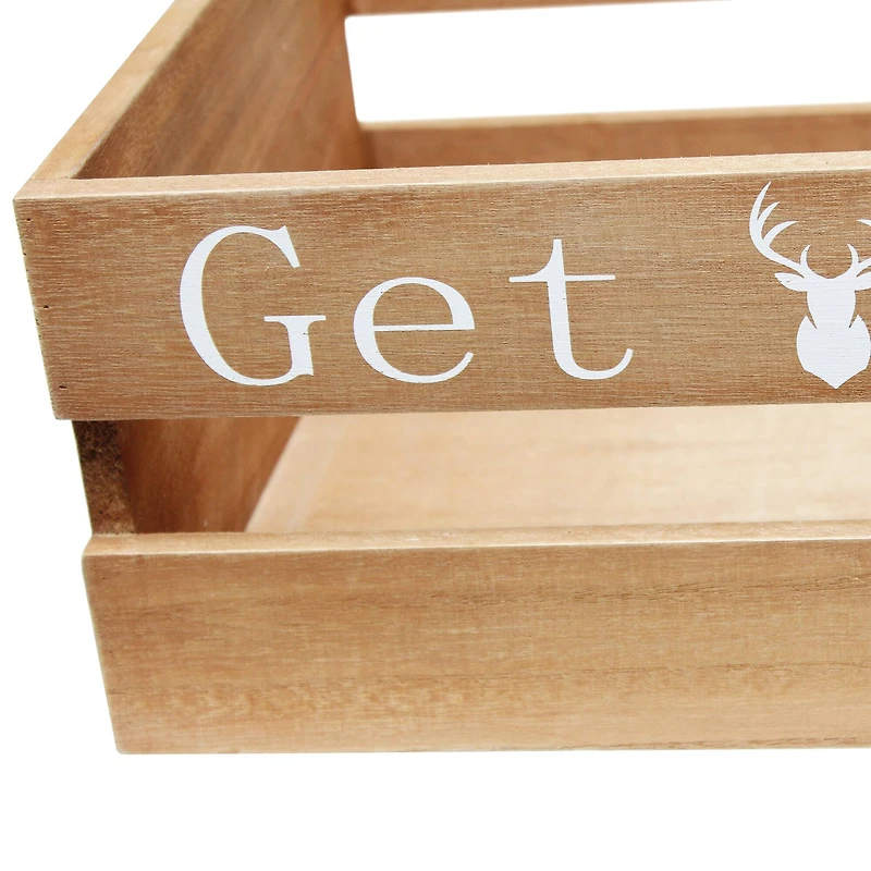 Elegant Designs Natural Rustic Towel Holder