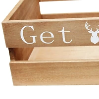 Elegant Designs Natural Rustic Towel Holder