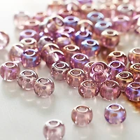 12 Pack: John Bead Amethyst Czech Glass Seed Beads, 6/0