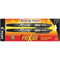 Pilot® FriXion Ball® 0.7mm Black Erasable Gel Ink Pens 2 Set