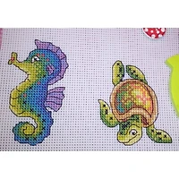 MP Studia Sea Dwellers Plastic Canvas Counted Cross Stitch Kit