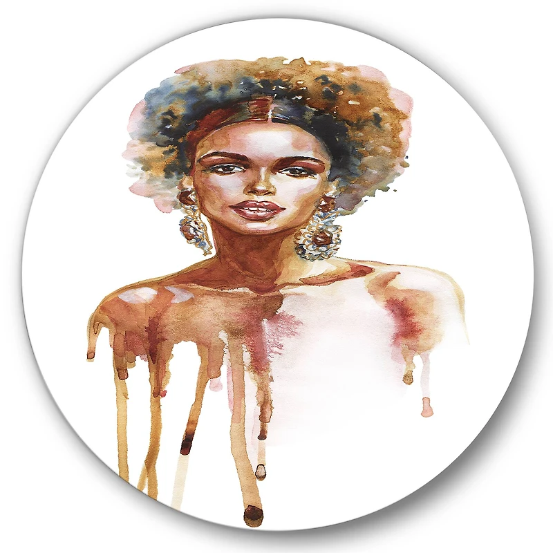 Designart - Portrait of African American Woman XIII