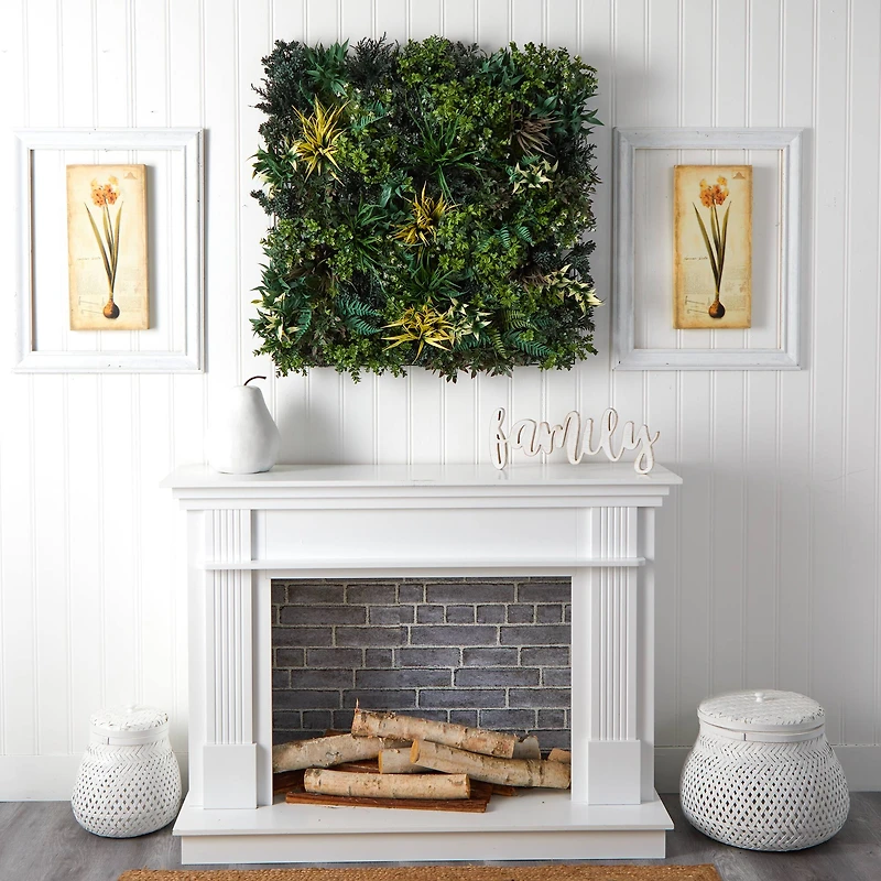 3ft. Greenery & Fern Wall Panel