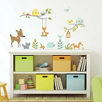 RoomMates Woodland Fox & Friends Peel & Stick Wall Decals