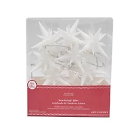 10ct. Warm White LED White Star Icon String Lights by Ashland®