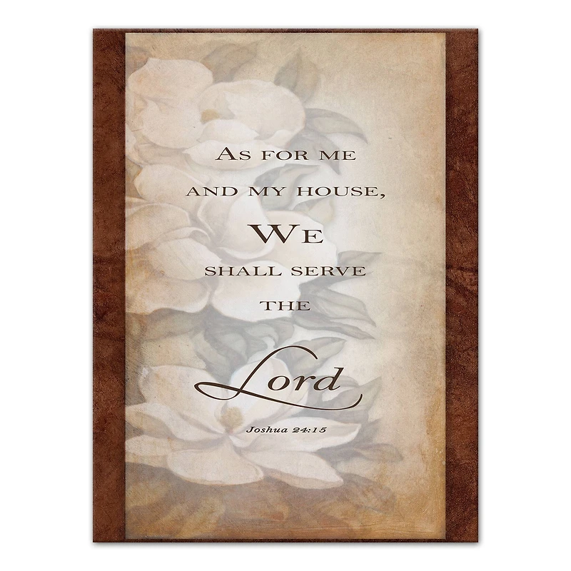 Serve The Lord 12" x 16" Canvas Wall Art