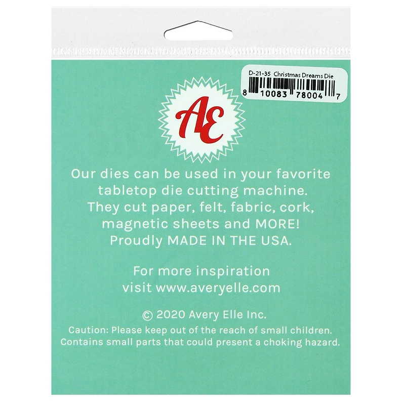 Avery Elle Elle-Ments Christmas Dreams Die Set