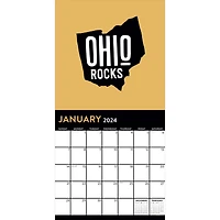 TF Publishing 2024 Home: Ohio Wall Calendar