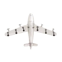 Silver Aluminum Contemporary Wall Hook