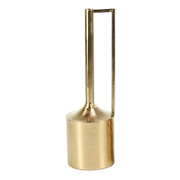 Set of 2 Gold Metal Glam Vase, 16", 22"