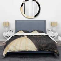 Designart 'French chandeliers Couture III' Glam Bedding Set