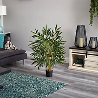 3ft. Potted Biggy Bamboo Silk Tree