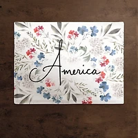 Floral America Poly Twill Placemat
