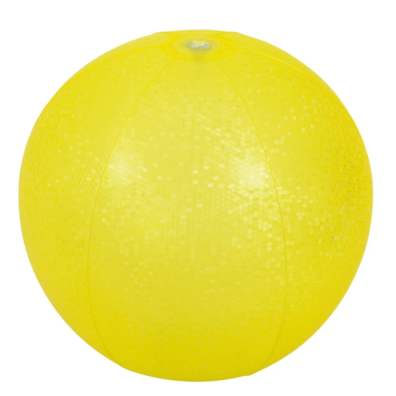 20" Yellow Mosaic Inflatable Beach Ball