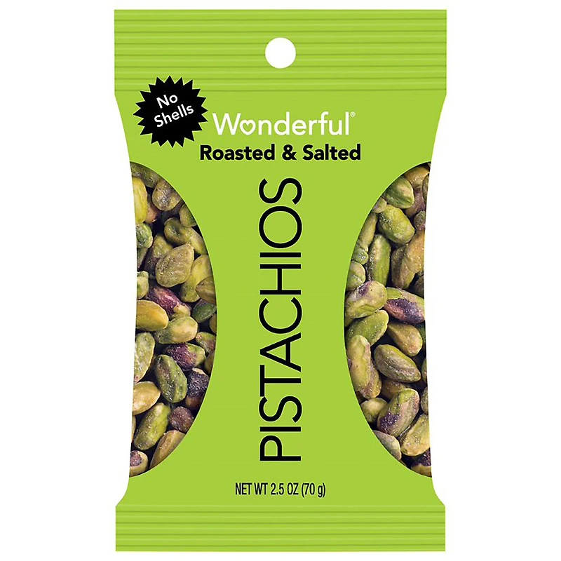 Wonderful® Roasted & Salted Pistachios, No Shells
