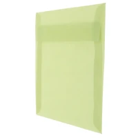 JAM Paper 6.5" x 6.5" Translucent Vellum Envelopes