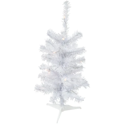 2ft. Pre-Lit Woodbury White Pine Artificial Christmas Tree