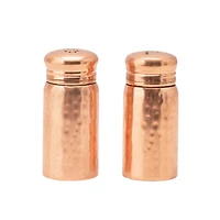 Hello Honey® 3.5" Hammered Copper Finish Salt & Pepper Shaker Set