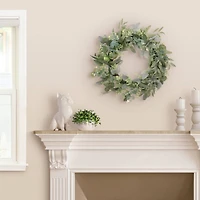 24" Spring Eucalyptus & Creeping Jenny Wreath
