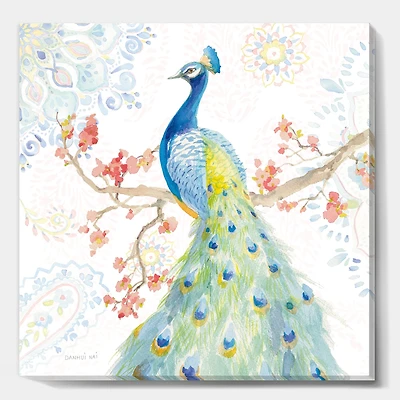 Designart - peacocks Watercolor II