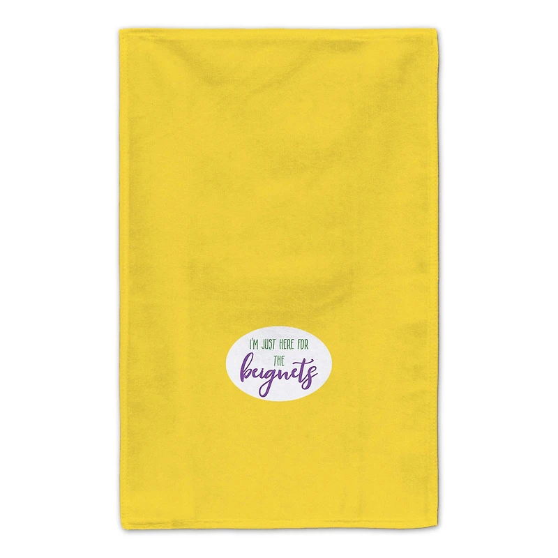 Here for Beignets Mardi Gras Tea Towel Set