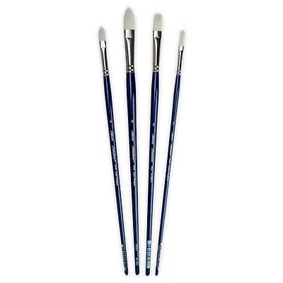 Silver Brush Limited Bristlon Cats Tongue Variety Brushes, Set of 4