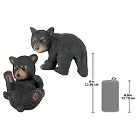 Design Toscano Bear Cub Outdoor Statue Set