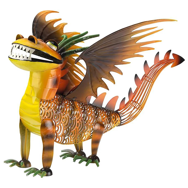 Design Toscano Cheddar the Gothic Dragon Metal Statue