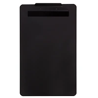 JAM Paper Matte Black Legal Size Aluminum Premium Clipboard with Hinge