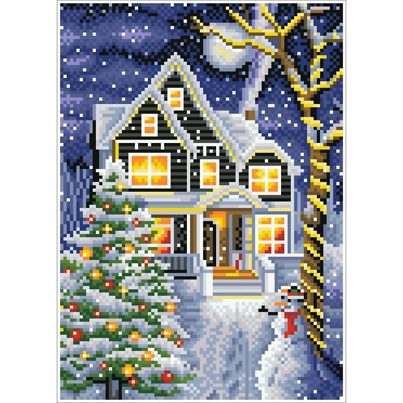 Diamond Dotz® Christmas Night Diamond Painting Kit