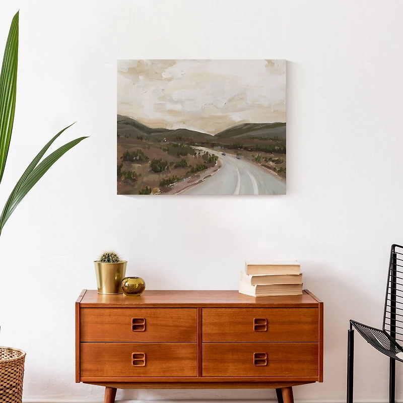 Mountain Roads 20" x 16" Canvas Wall Art