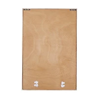 Blue Wood Farmhouse Wall Decor 24" x 16" x 2"