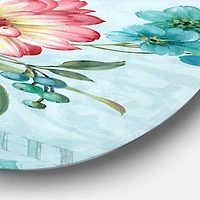 Designart - Handpainted Peacock