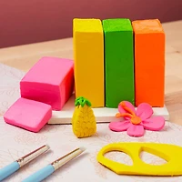 Neon Plastalina Modeling Clay Set by Craft Smart®