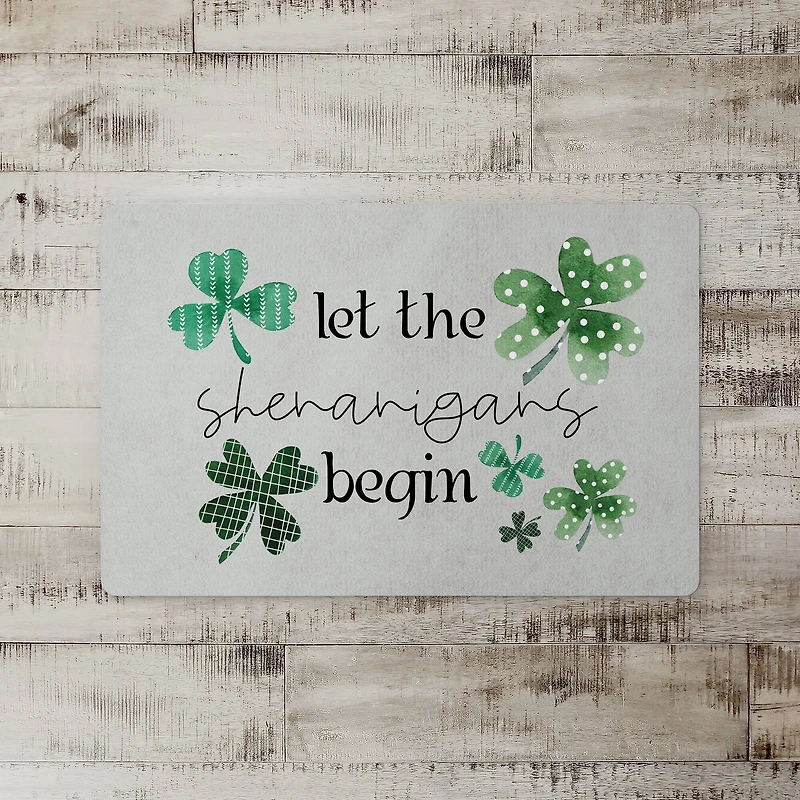Shenanigans Begin 27" x 18" Floor Mat