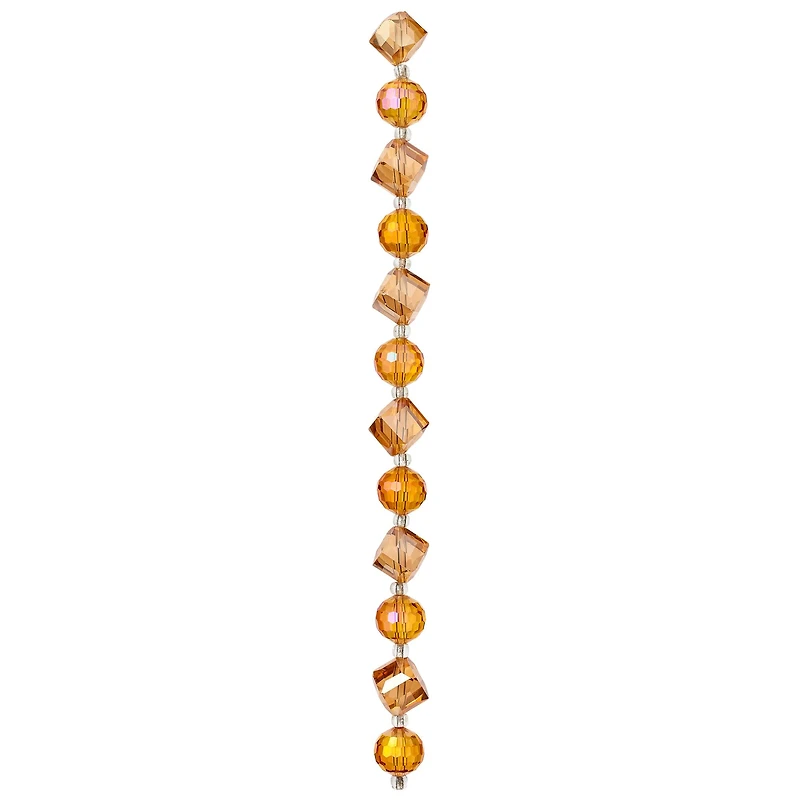 Amber Large Glass Mix Beads by Bead Landing™