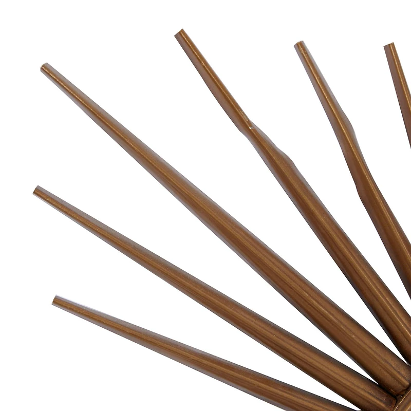 Gold Metal Rustic Wall Mirror Set