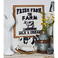 18" Black Farmhouse Wall Sign Set