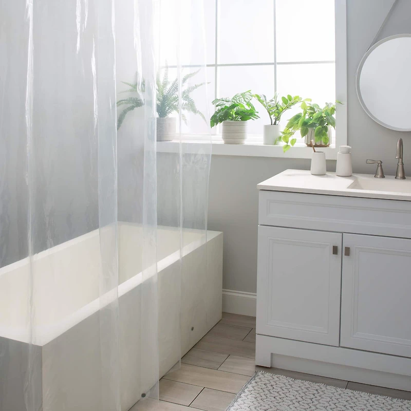 Bath Bliss Premium Weight PEVA Shower Liners