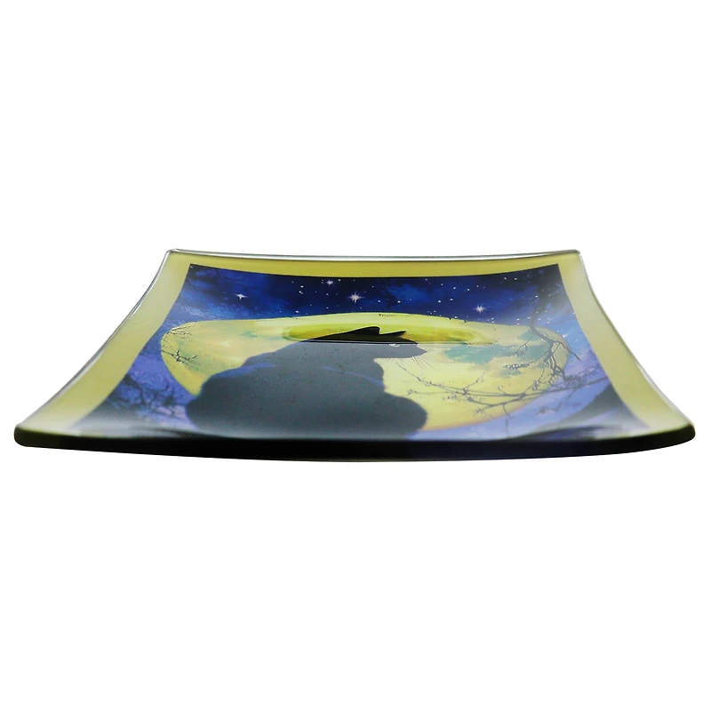 4" x 6" Black Cat Glass Plate by Ashland®