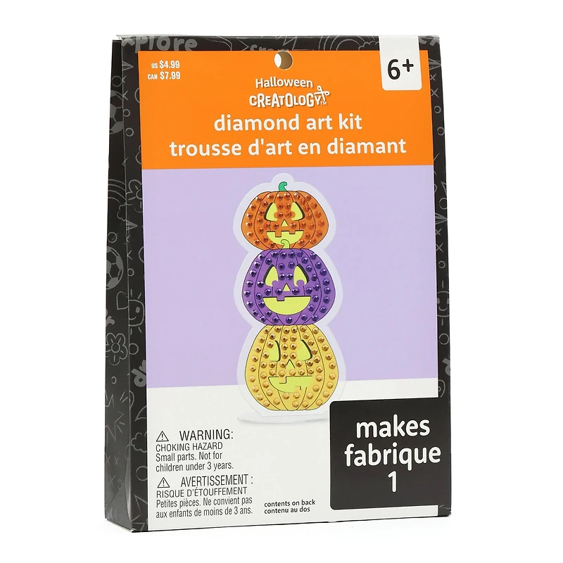 Pumpkin Diamond Art Kit by Creatology™