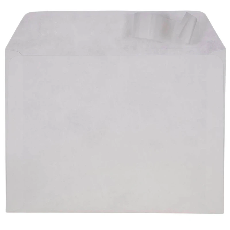 JAM Paper 9" x 12" White Tyvek Peel & Seal Closure Envelopes, 500ct.