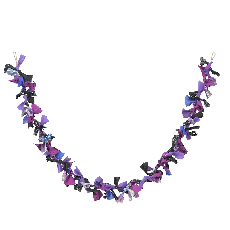 6ft. Blue & Purple Fabric Garland by Ashland®