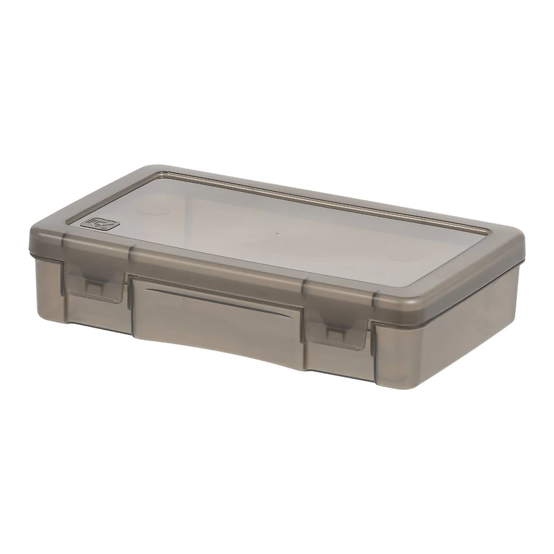 IRIS® Small Translucent Gray Snap-Tight Lid Supply Organizers, 10ct.