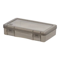 IRIS® Small Translucent Gray Snap-Tight Lid Supply Organizers, 10ct.