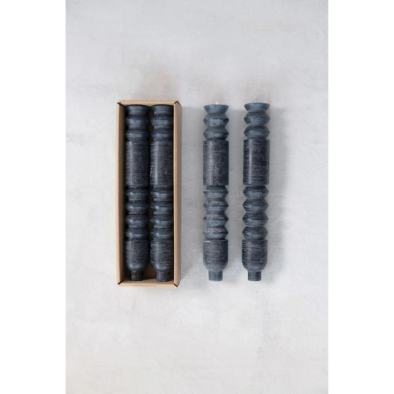 Hello Honey® 10" Unscented Totem Taper Candles in Box