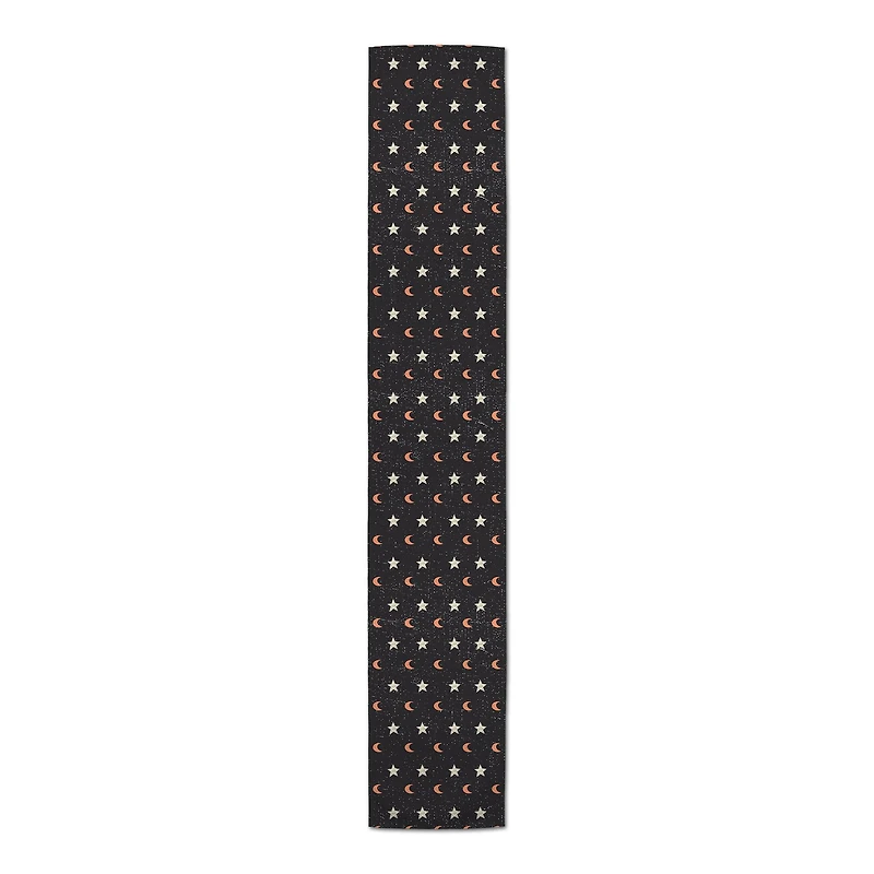 72" Moon & Stars Poly Twill Table Runner